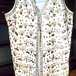 Chico's Embellished Vest